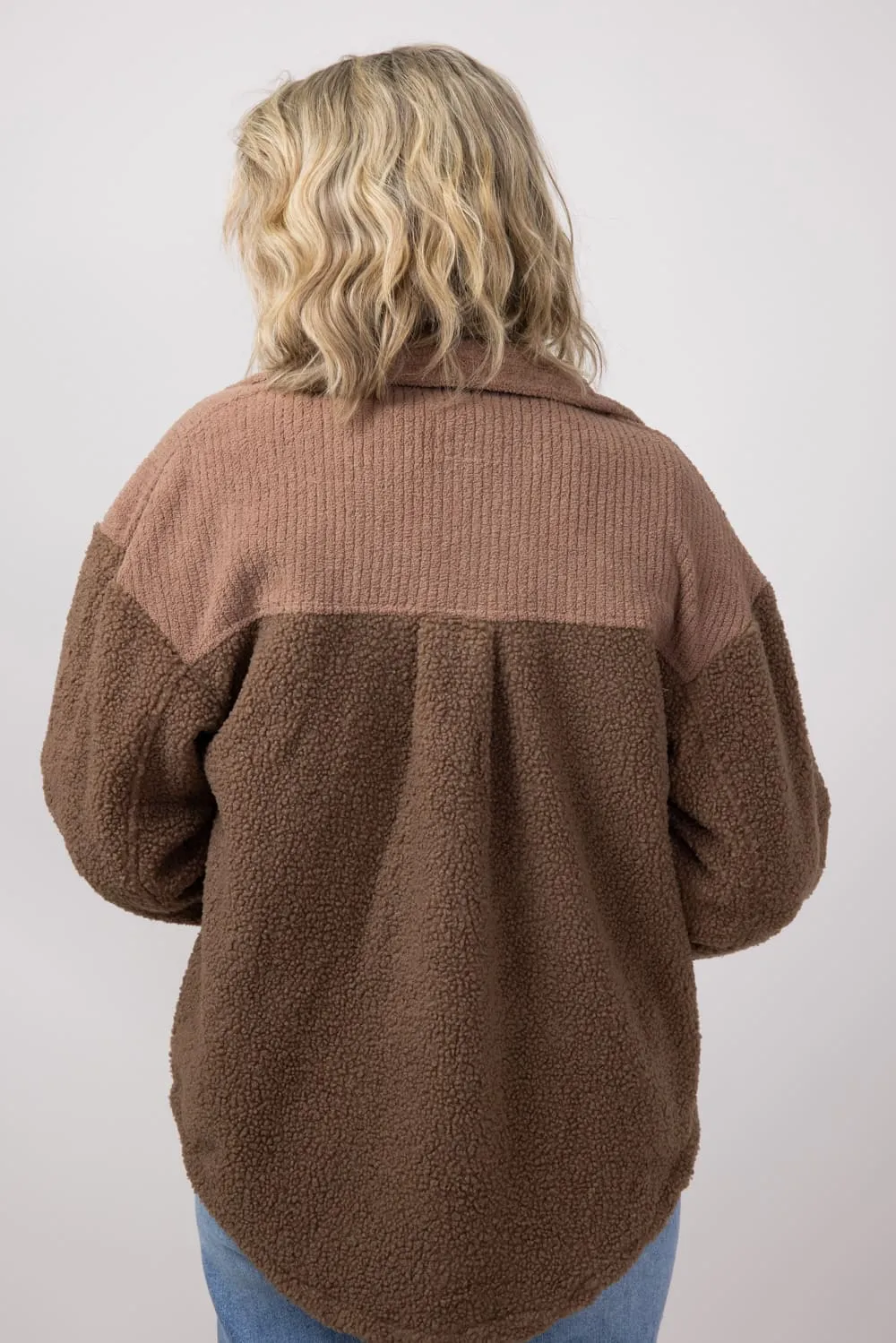 Simply Southern Soft Shacket for Women in Brown | PP-0224-SHKT-SFT-BRWN sold by Glik’s product image thumbnail 2