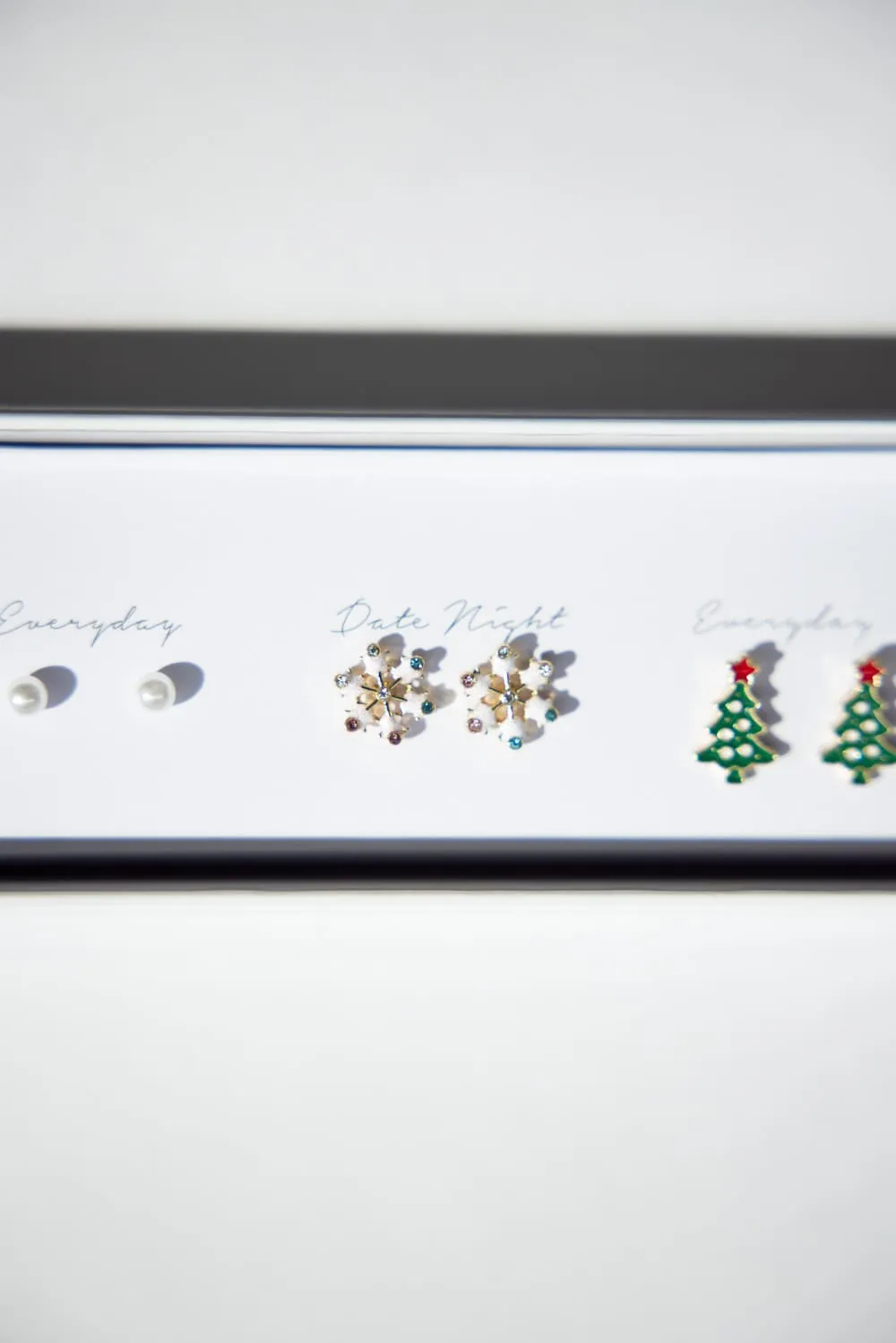 Holiday Earrings Gift Box Set | ED10519-RED sold by Glik’s product image thumbnail 4