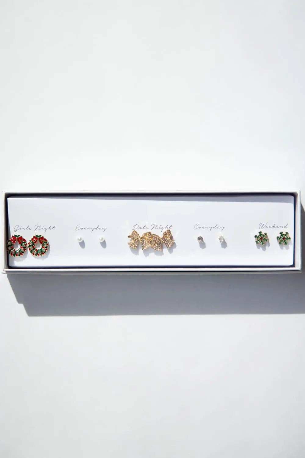 Holiday Earrings Gift Box Set | ED10521-GN sold by Glik’s product image thumbnail 3