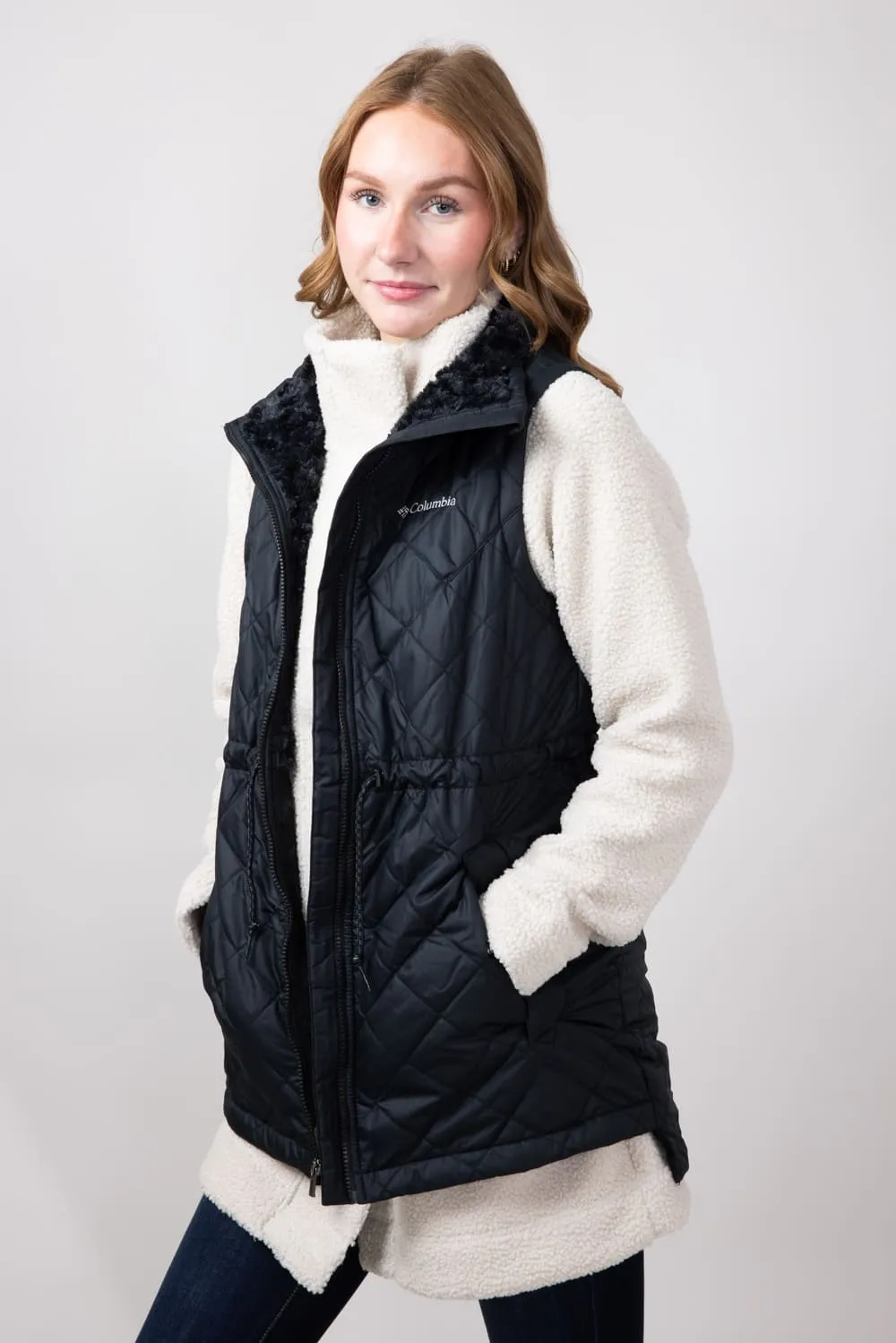 Columbia Copper Crest II Mid Vest for Women in Black | 2086621-010 sold by Glik’s product image thumbnail 4