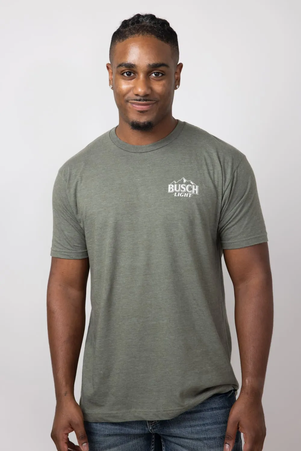 Brew City Camo Deer T-Shirt for Men in Green | 18456-308-GREEN sold by Glik’s product image thumbnail 2