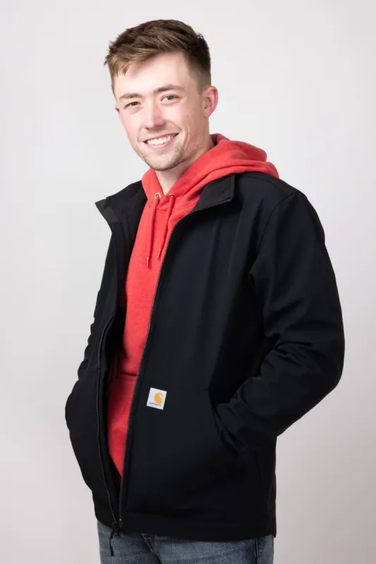 Carhartt Rain Defender Relaxed Fit Jacket for Men in Black | 106438-N04-BLK sold by Glik’s