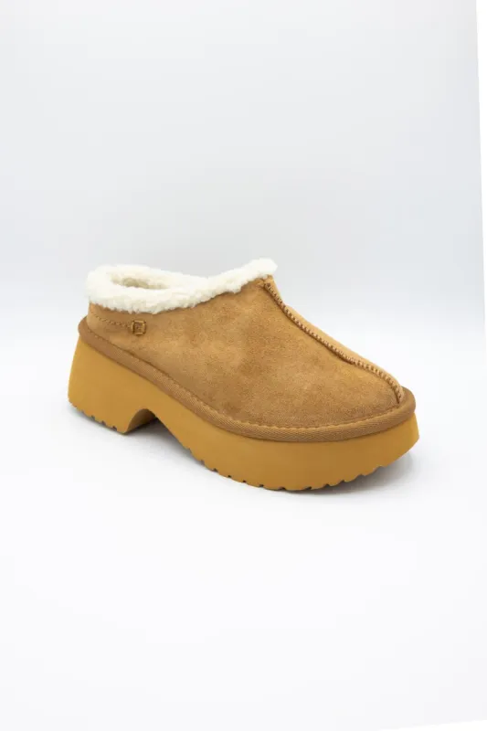 Beach by Matisse Anton Lug Mule Slippers for Women in Chestnut | ANTON-CHESNUT sold by Glik’s