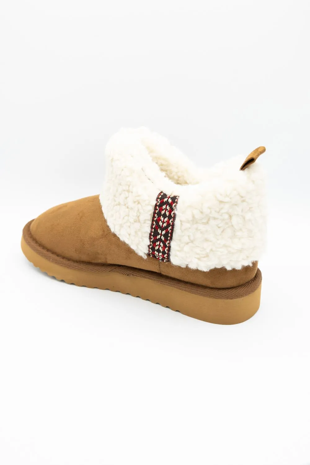 Soda Kolton Cozy Booties for Women in Tan | KOLTON-S TAN sold by Glik’s product image thumbnail 4
