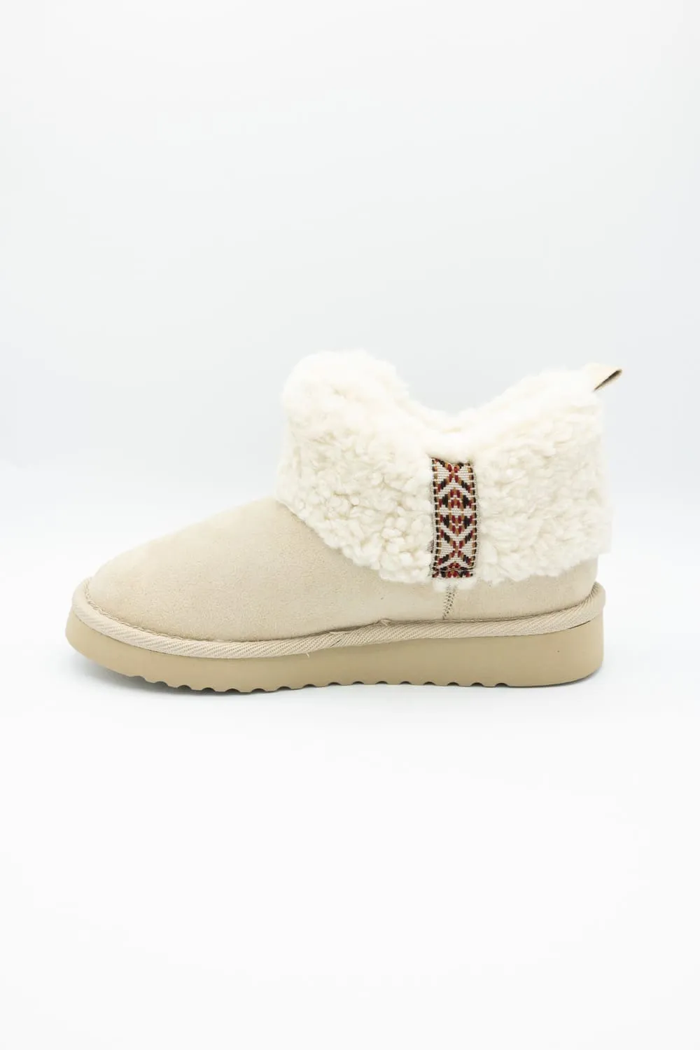 Soda Kolton Cozy Booties for Women in Nude | KOLTON-S NUDE sold by Glik’s product image thumbnail 5