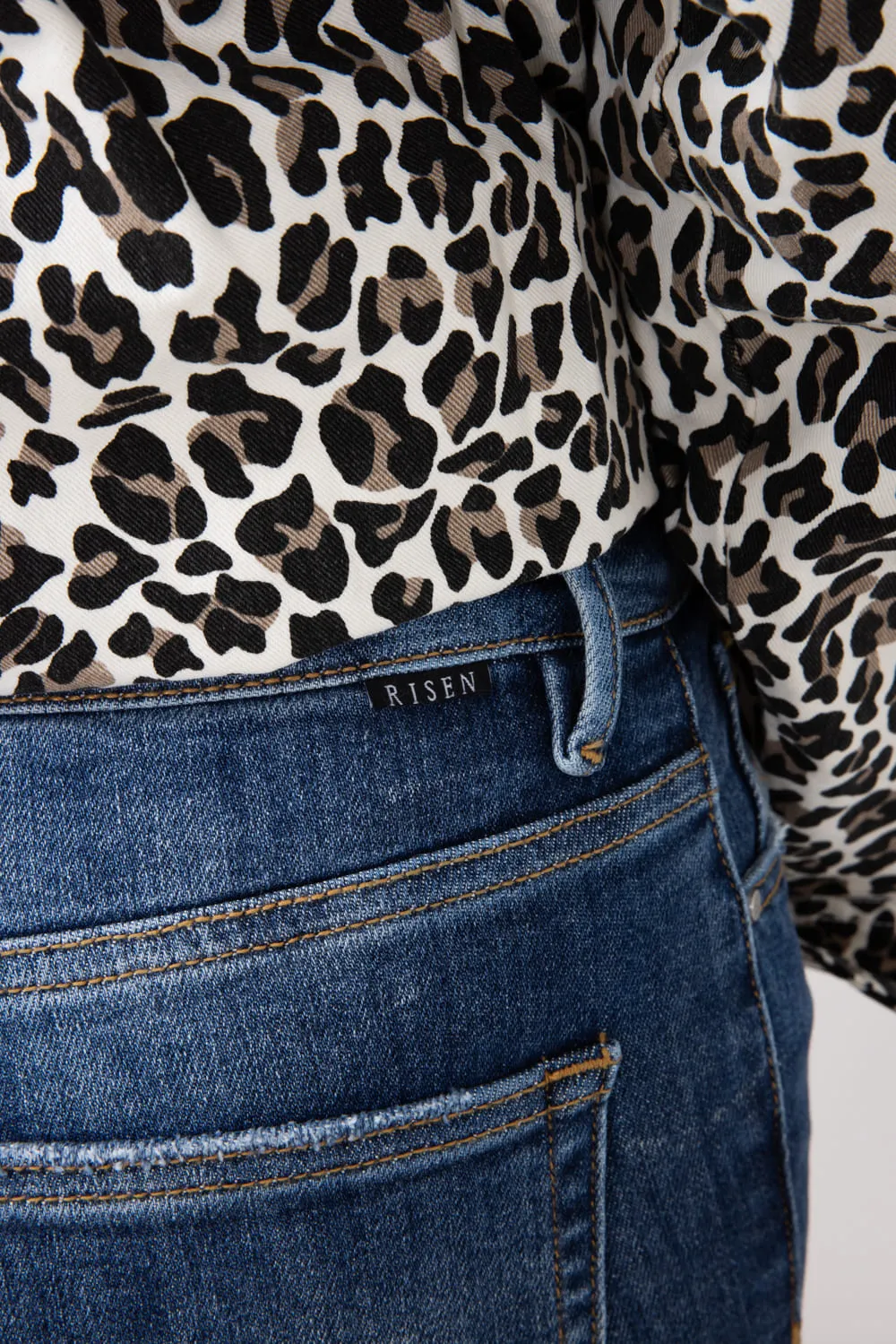 Risen High-Rise Skinny Jeans for Women | RDP5569-MD sold by Glik’s product image thumbnail 4