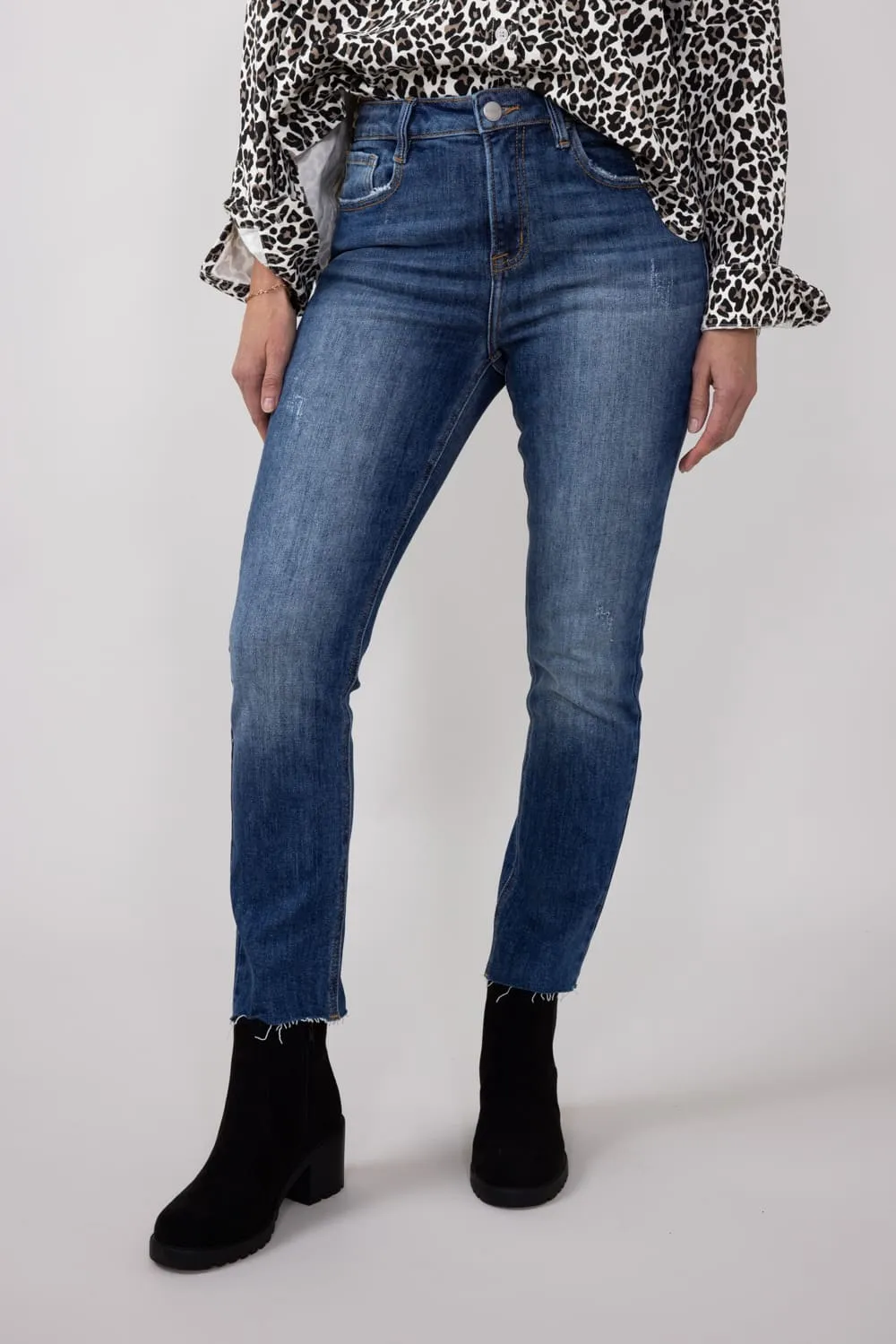 Risen High-Rise Skinny Jeans for Women | RDP5569-MD sold by Glik’s product image thumbnail 5