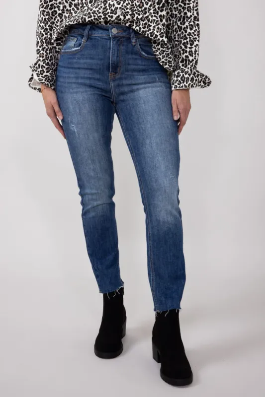 Risen High-Rise Skinny Jeans for Women | RDP5569-MD sold by Glik’s