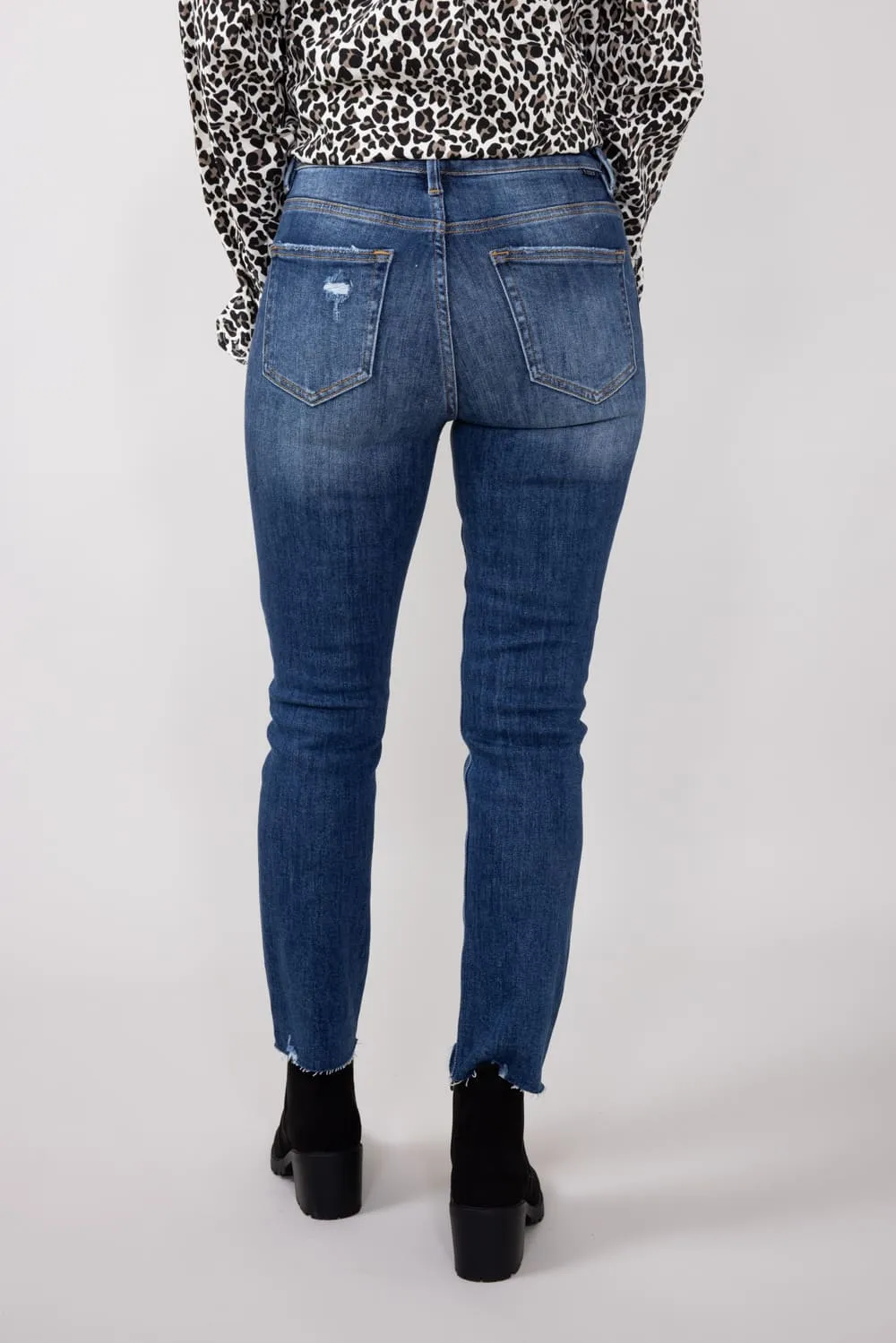 Risen High-Rise Skinny Jeans for Women | RDP5569-MD sold by Glik’s product image thumbnail 3