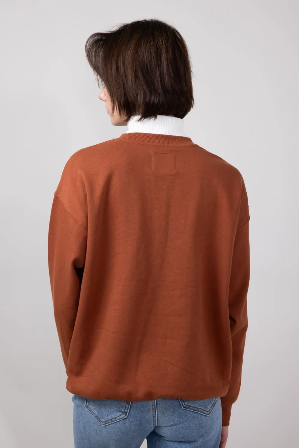 1897 Active Midwest Sweatshirt for Women in Rust | GT852-RUST sold by Glik’s product image thumbnail 5