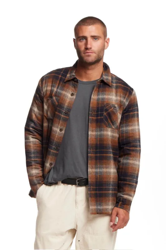 Weatherproof Vintage Sherpa Lined Shirt Jacket for Men in Chili Oil | F245441GK-CHILI OIL sold by Glik’s