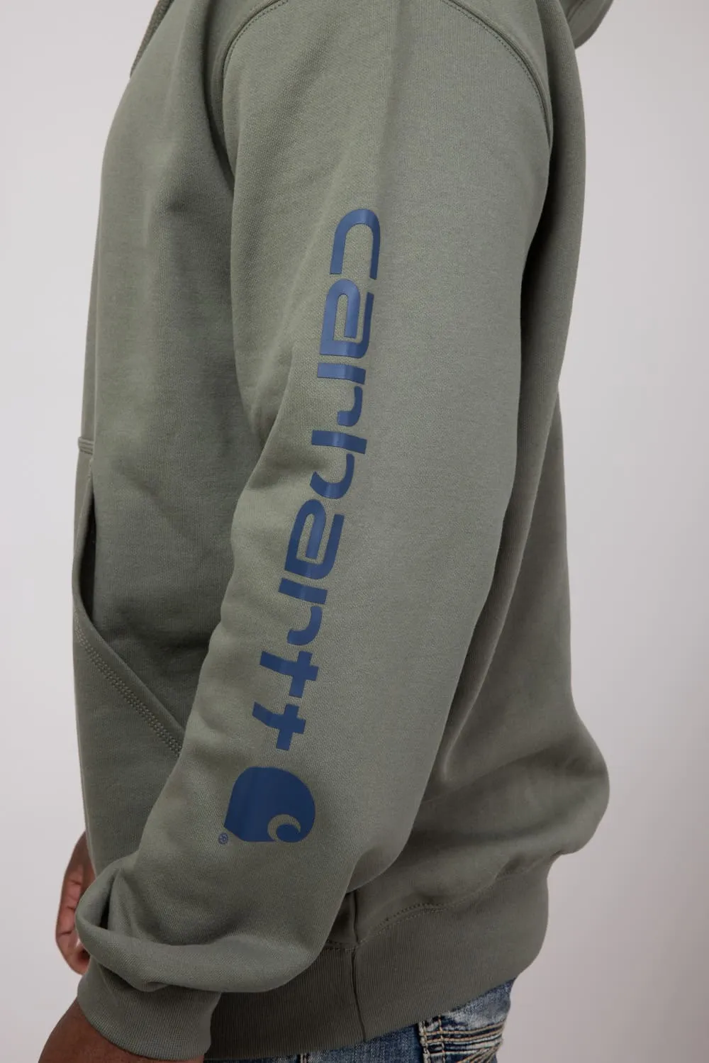 Carhartt Loose Fit Graphic Hoodie for Men in Dusty Olive | K288-DOV-OLIVE sold by Glik’s product image thumbnail 4