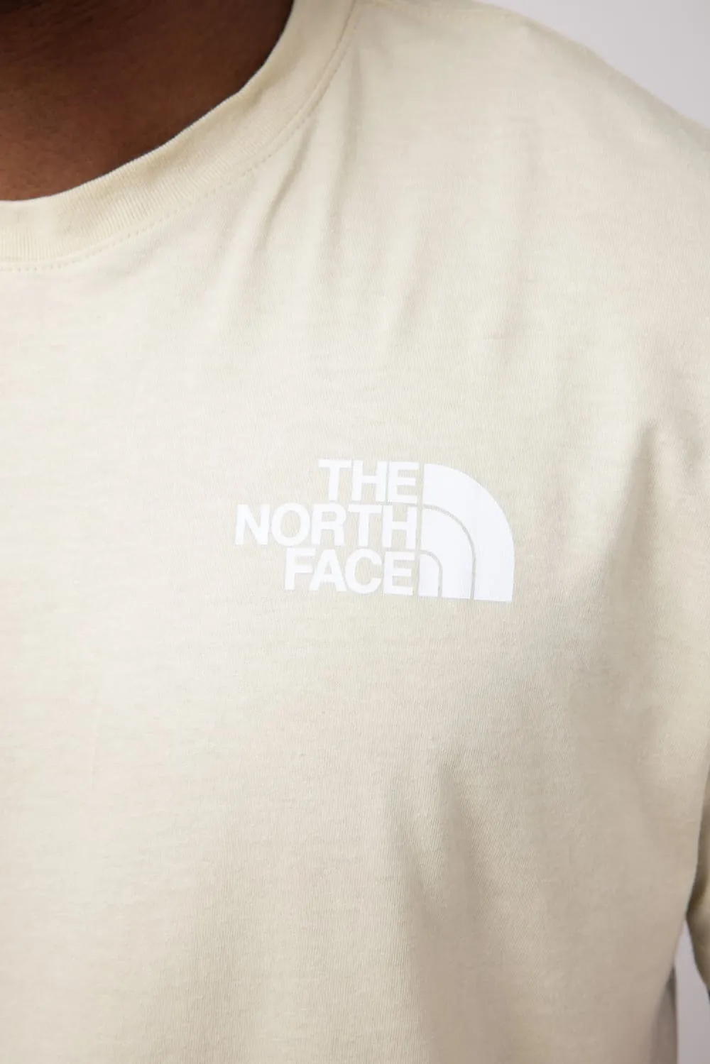 The North Face Box Logo T-Shirt for Men in Gravel | NF0A812H-8X2-TAN sold by Glik’s product image thumbnail 3