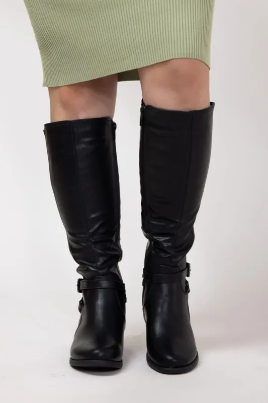Top Moda Alana Tall Boots for Women in Black | ALANA-8 BLACK sold by Glik’s