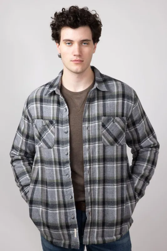 Weatherproof Vintage Sherpa Lined Shirt Jacket for Men in Twine | F245441GK-TWINE sold by Glik’s
