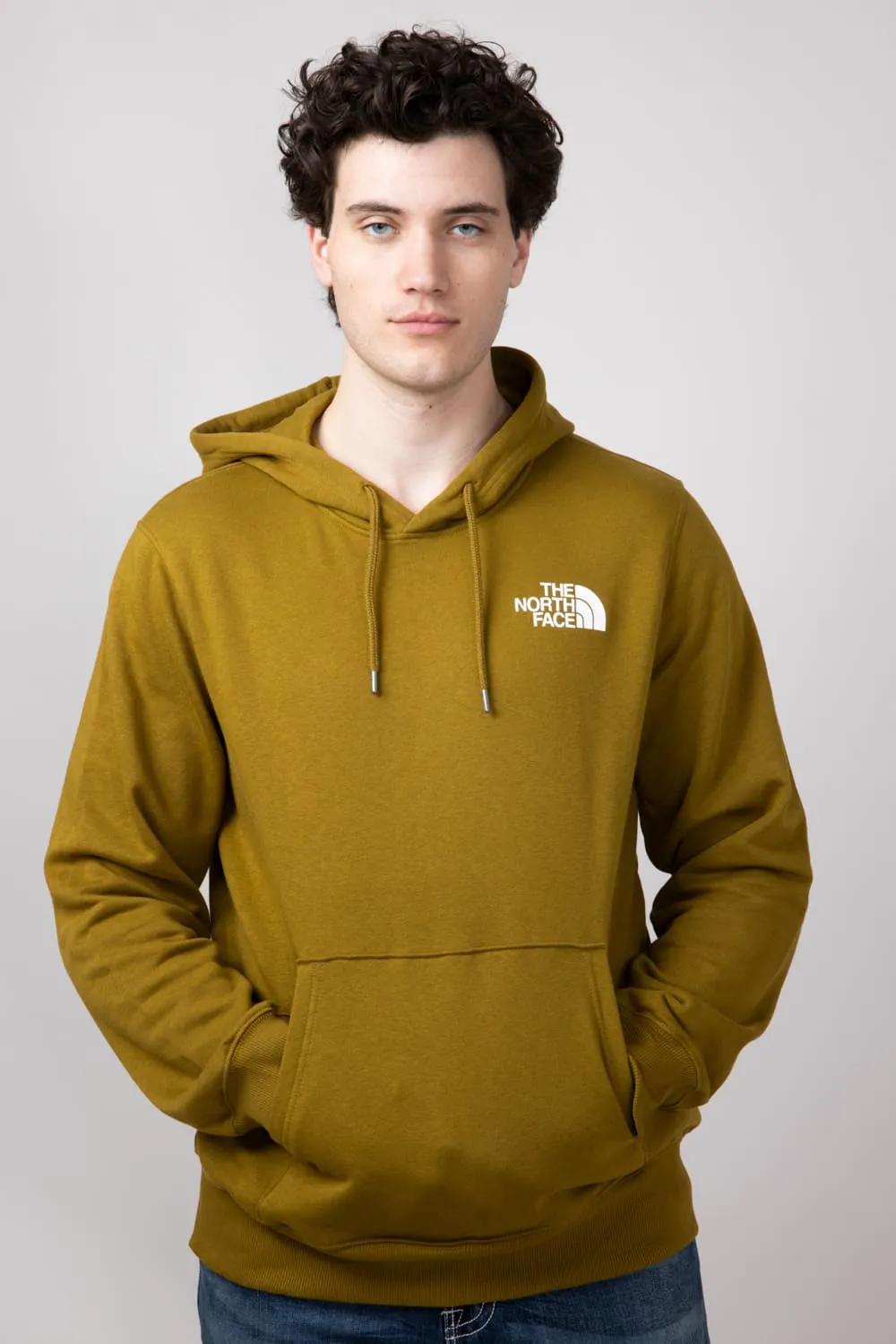 The North Face Box Logo Hoodie for Men in Green | NF0A7UNS-1OB-GRN sold by Glik’s product image thumbnail 3