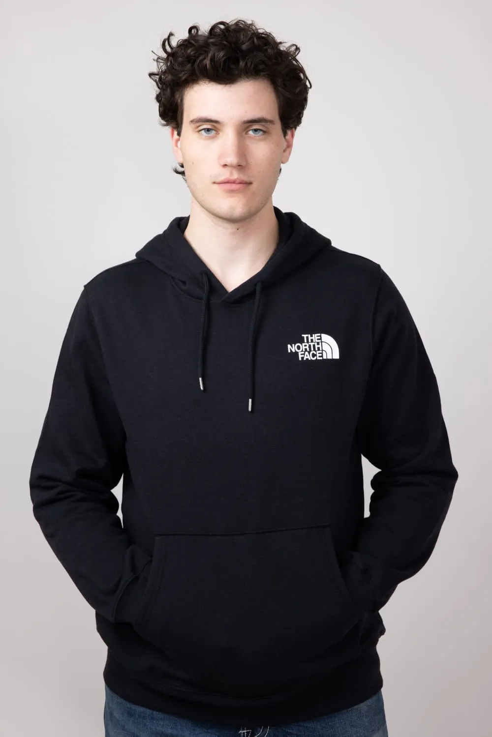 The North Face Box Logo Hoodie for Men in Black/Blue | NF0A7UNS-ODY-BLK sold by Glik’s product image thumbnail 5