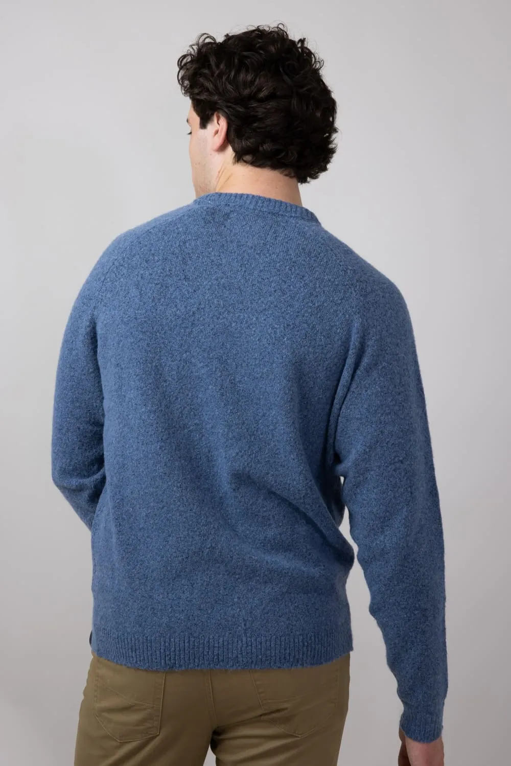 Weatherproof Vintage Boucle Crewneck Sweater for Men in Denim | F2440556GK-DENIM sold by Glik’s product image thumbnail 2