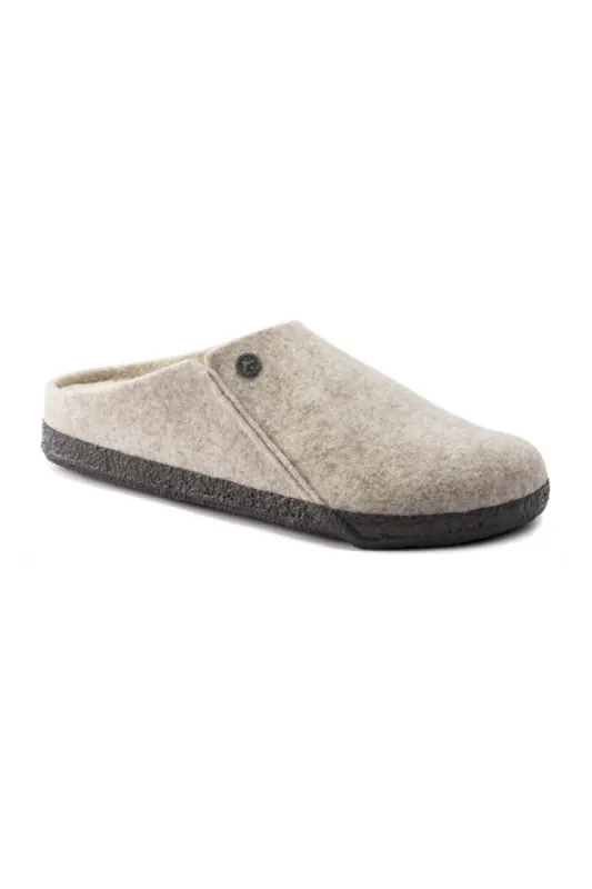 Birkenstock Zermatt Shearling Wool Felt Slippers for Women in Eggnog | 1020029 sold by Glik’s
