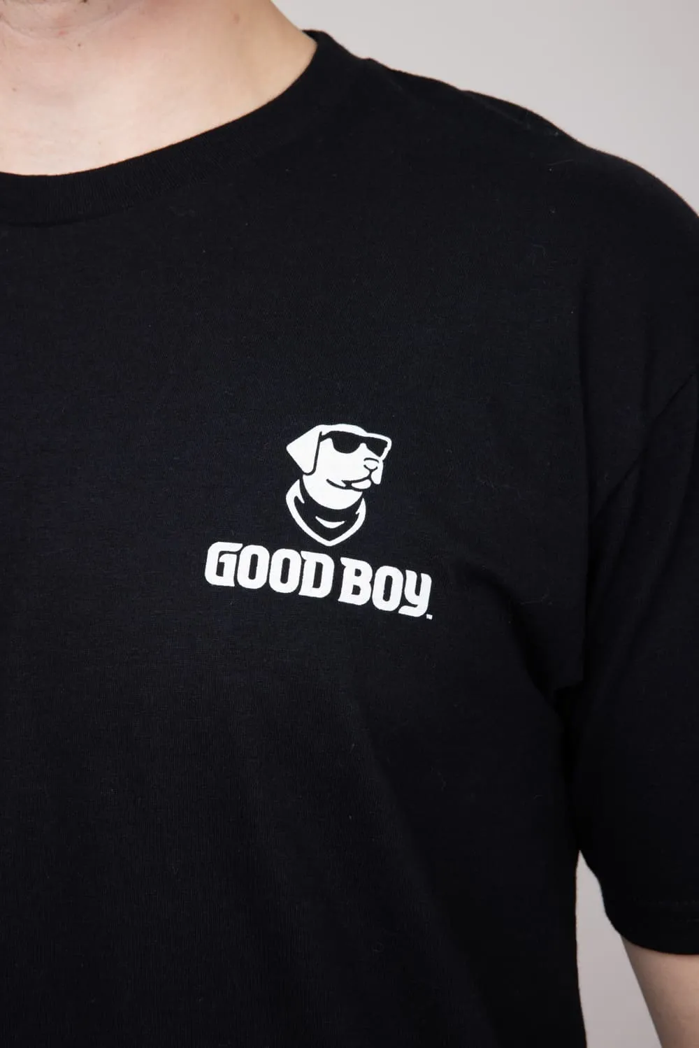 Good Boy Camo Dog T-Shirt for Men in Black | 2214-BLACK sold by Glik’s product image thumbnail 4