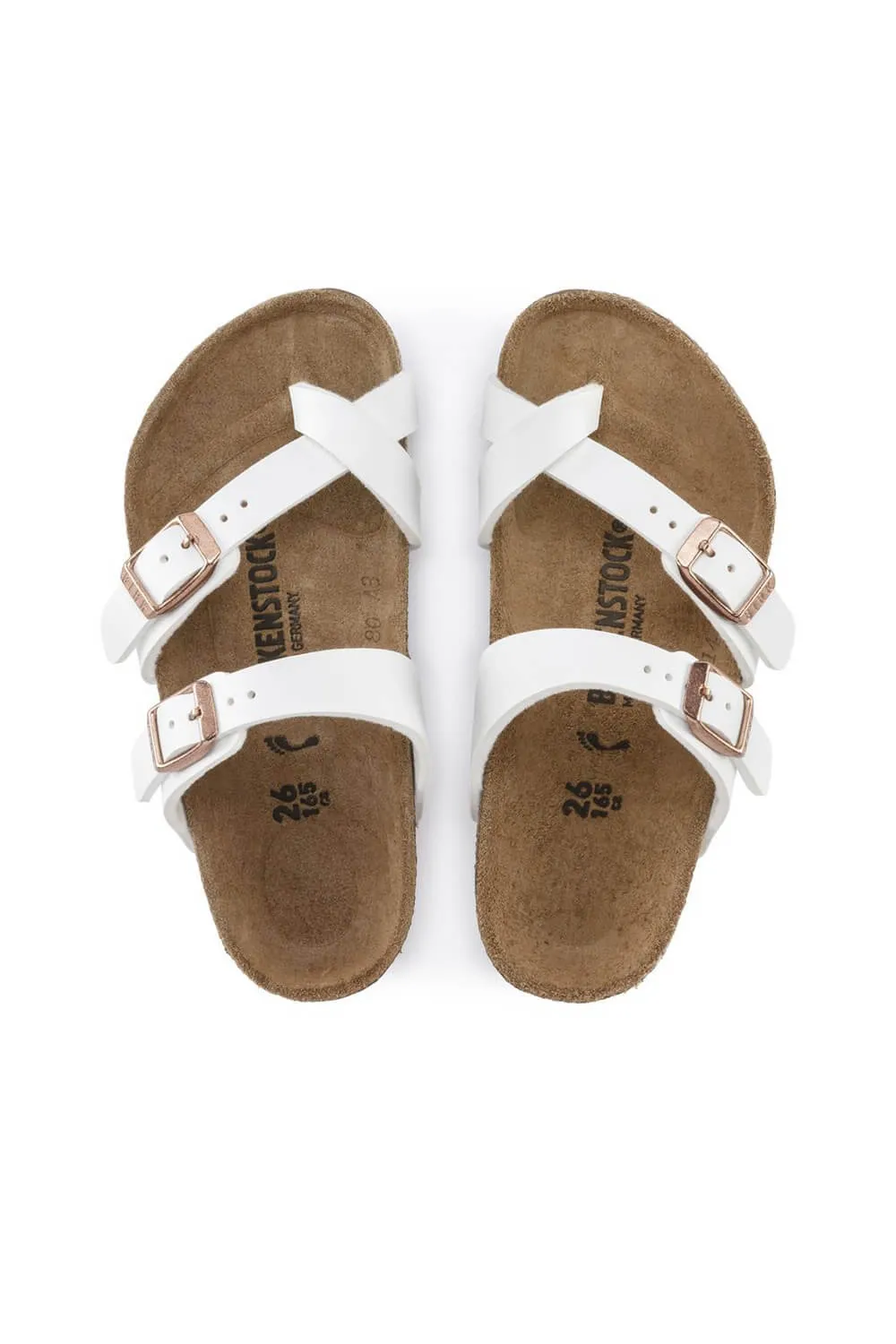 Birkenstock Youth Mayari Sandals for Girls in White | 1020180 sold by Glik’s product image thumbnail 5