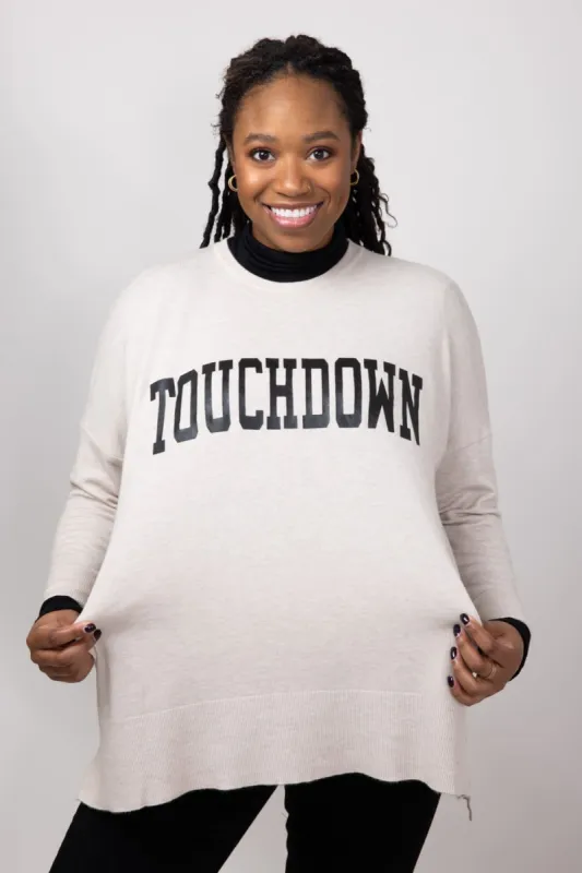 Touchdown Sweater for Women in Warm Grey | GW36TD-GRY sold by Glik’s