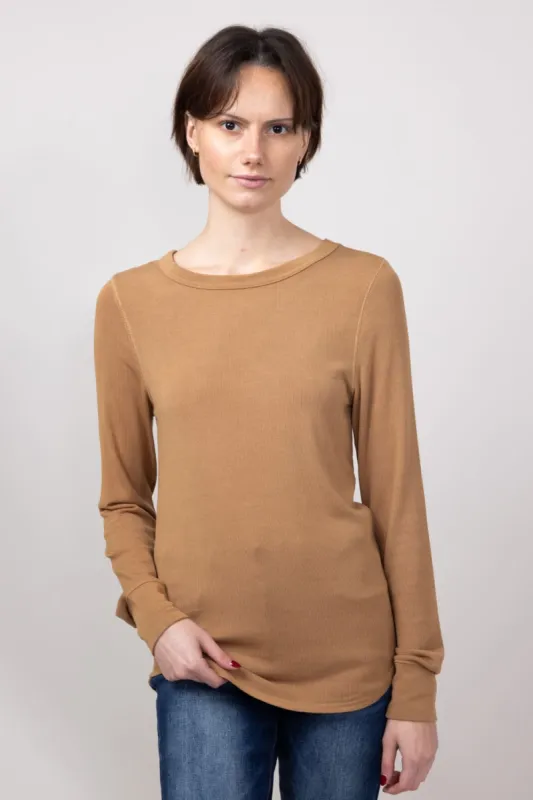 Thread & Supply Stacy Shirt for Women in Toasted Coconut | T1390MSTS-TOASTEDCOCONUT sold by Glik’s