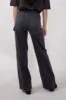Hidden Wide Leg Carpenter Jeans for Women in Grey | HD9376-GRY sold by Glik’s