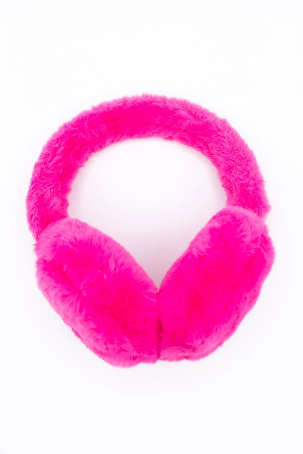 C.C. Faux Fur Earmuffs for Women in Hot Pink | EM-3665-HOTPINK sold by Glik’s
