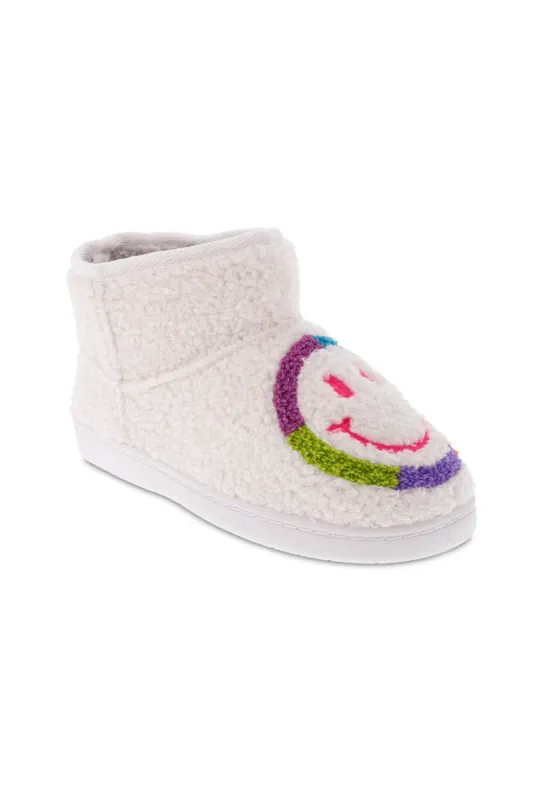 MIA Smiley Face Slipper Booties for Women in Rainbow | GS1412404-MULTI sold by Glik’s