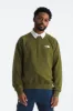 The North Face Evolution Crewneck for Men in Forest Olive | NF0A86WA-PIB-GRN sold by Glik’s