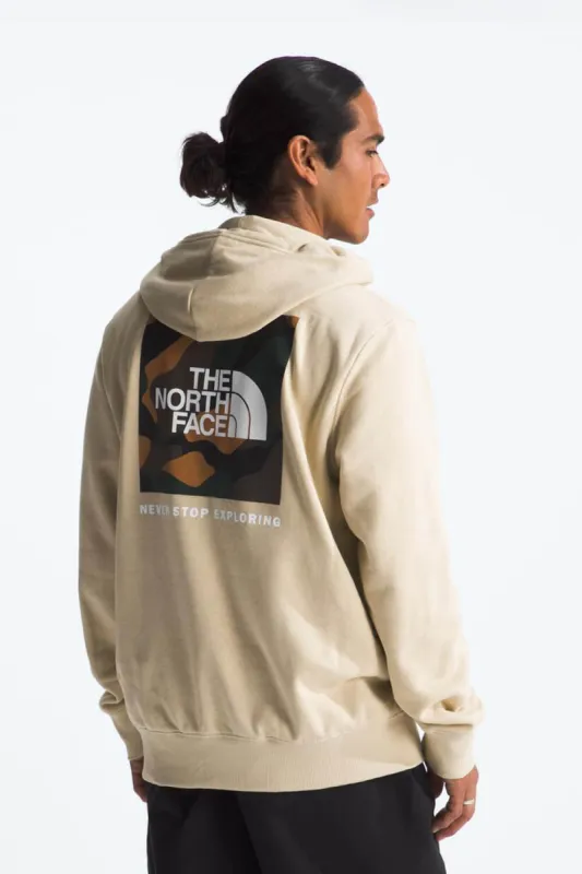 The North Face Box Logo Hoodie for Men in Gravel | NF0A7UNS-8X2-TAN sold by Glik’s