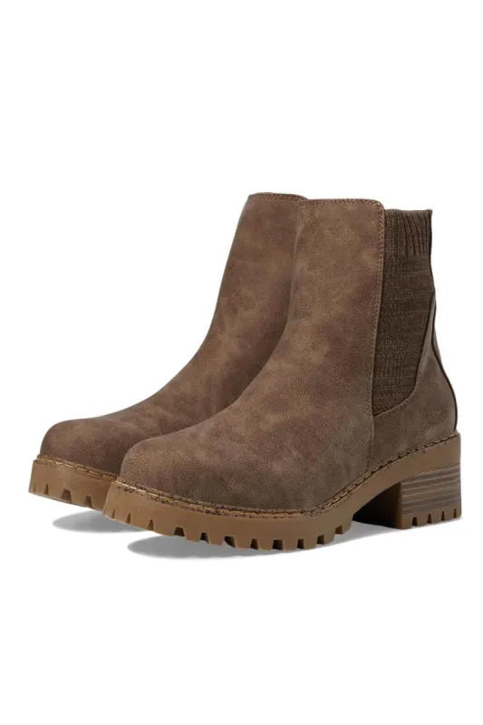 Blowfish Malibu Levorah Lug Booties for Women in Taupe | BF-10195-458 sold by Glik’s