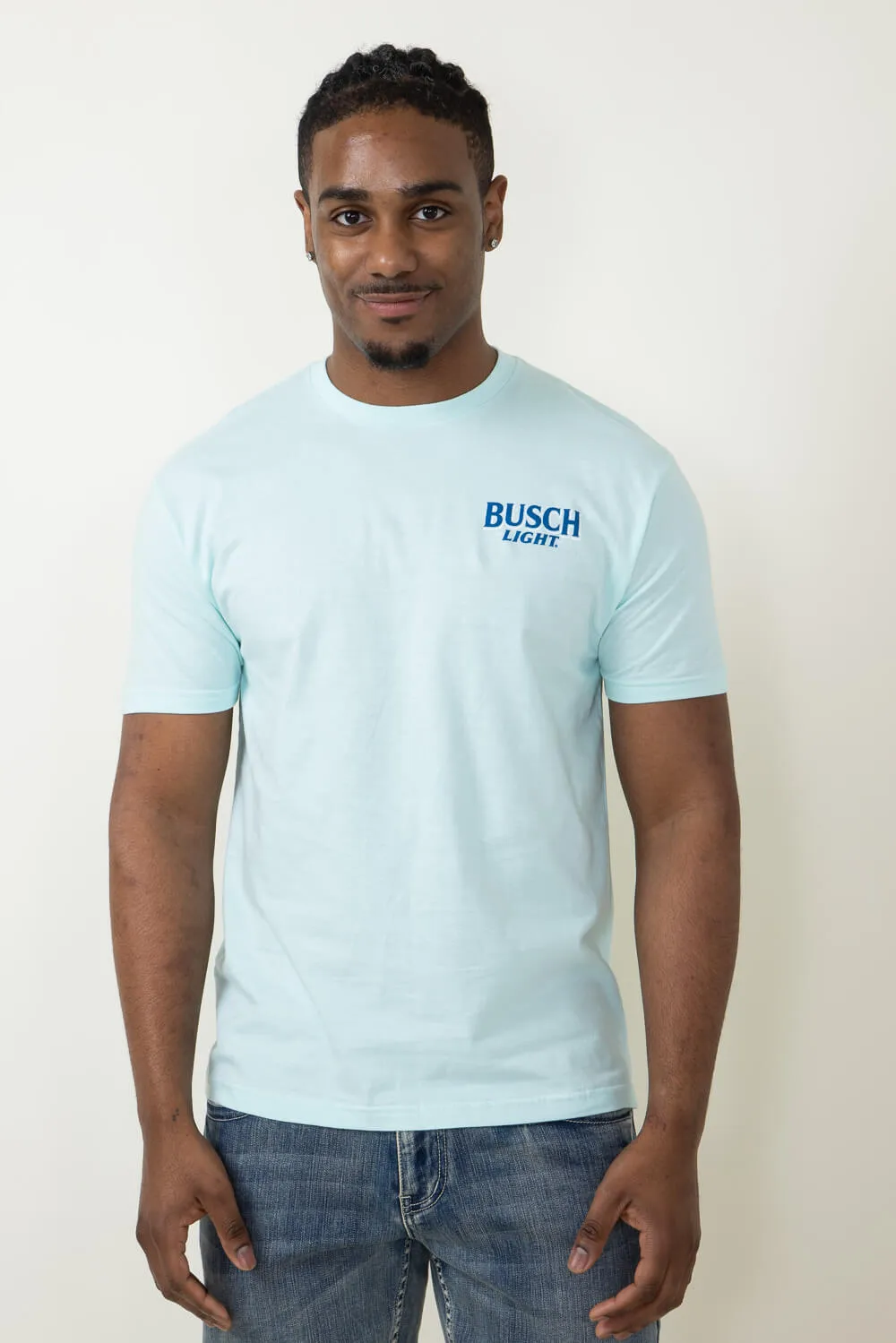 Busch Light Dog Cooler T-Shirt for Men in Teal Blue | 3349-TEALICE sold by Glik’s product image thumbnail 2