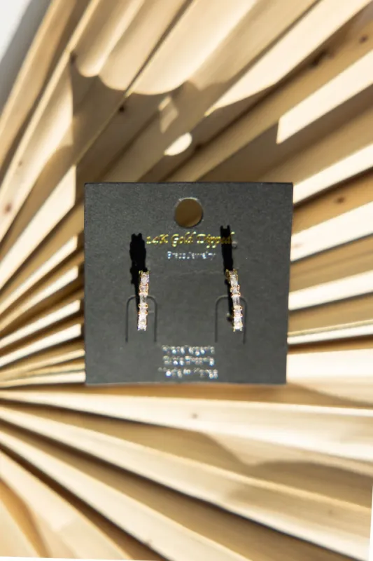 Mini Gold Hoop Earrings for Women | E8218G sold by Glik’s