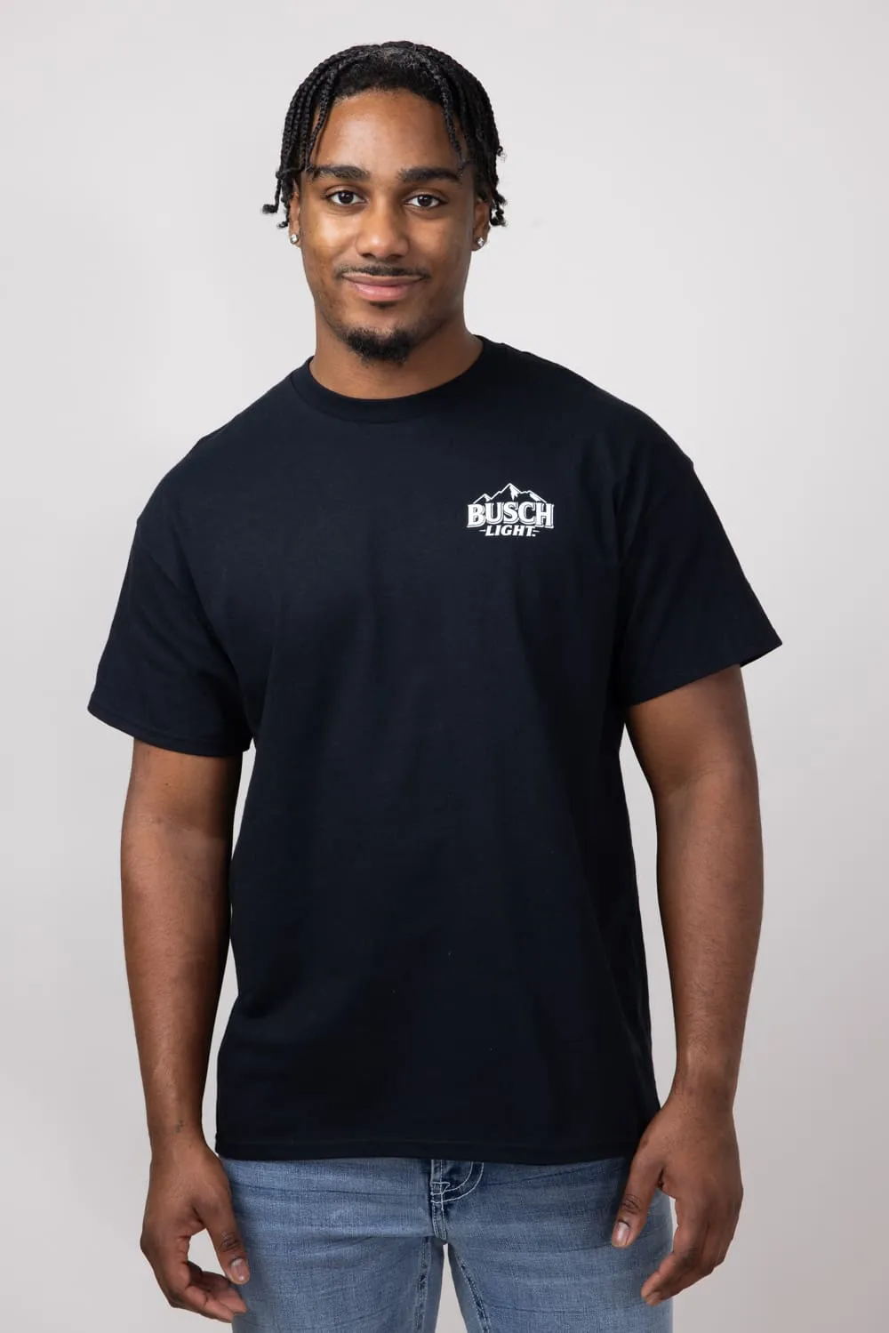 Busch Wildlife on Water T-Shirt for Men in Black | 16682-308B-BLK sold by Glik’s product image thumbnail 2