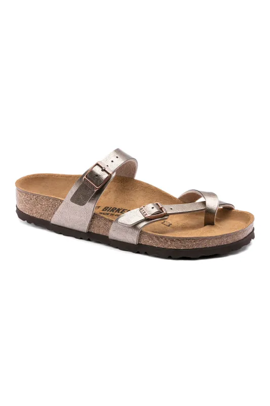 Birkenstock Mayari Birko-Flor Sandals for Women in Graceful Taupe | 1016408 sold by Glik’s