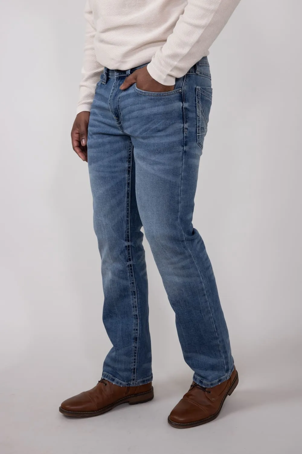 Axel Jeans Colton Eaton Bootcut Athletic Jeans for Men | AXMB0080-COLTON sold by Glik’s product image thumbnail 3