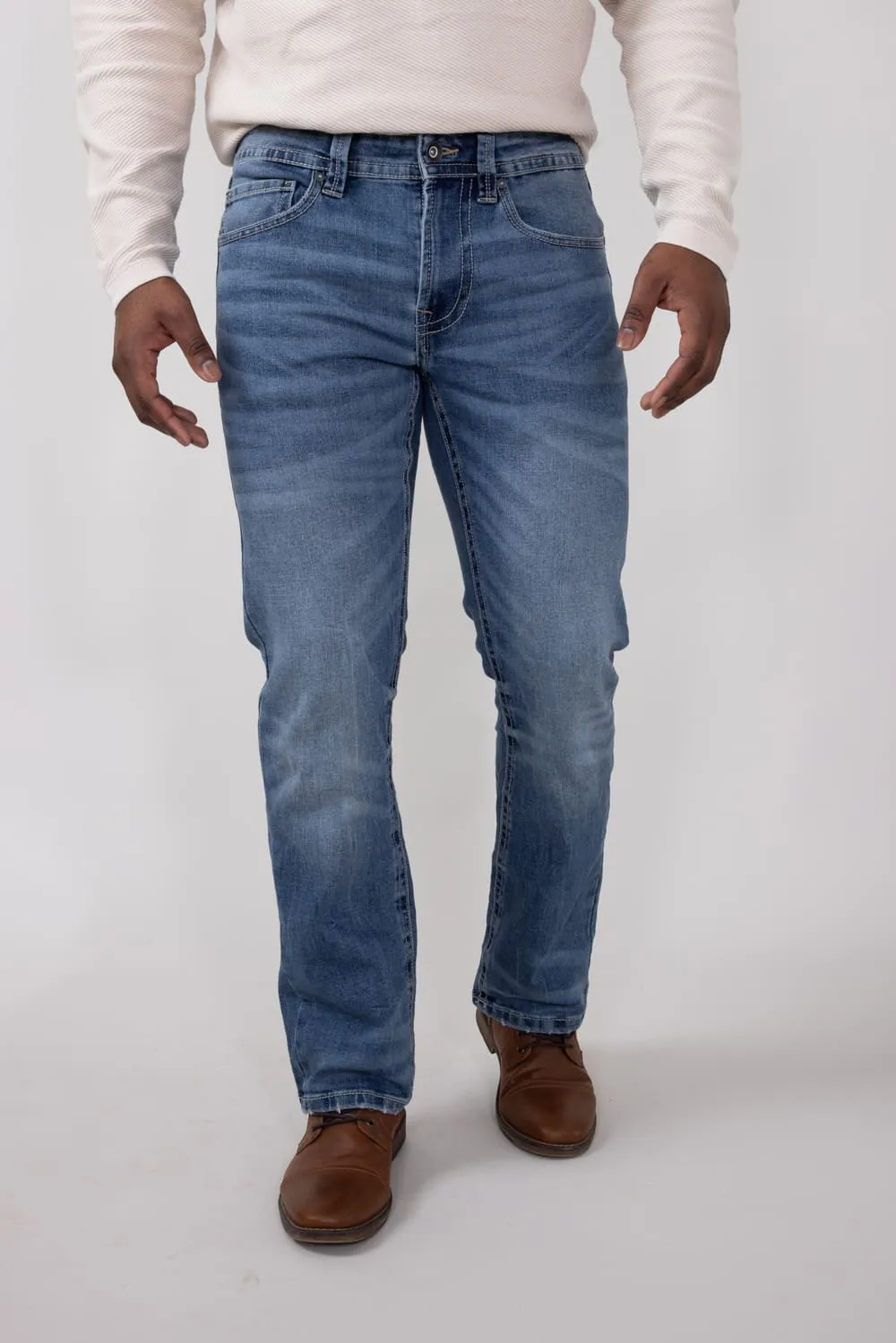 Axel Jeans Colton Eaton Bootcut Athletic Jeans for Men | AXMB0080-COLTON sold by Glik’s