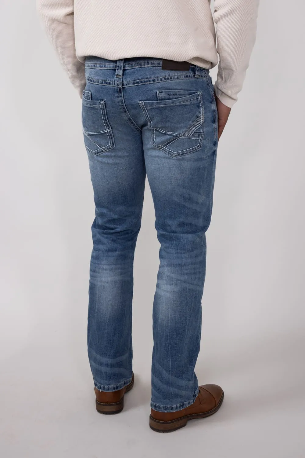 Axel Jeans Colton Eaton Bootcut Athletic Jeans for Men | AXMB0080-COLTON sold by Glik’s product image thumbnail 4