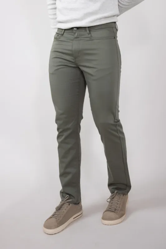 Copper & Oak Air Luxe Pants for Men in Soft Olive | K4F714-SOFTOLIVE sold by Glik’s
