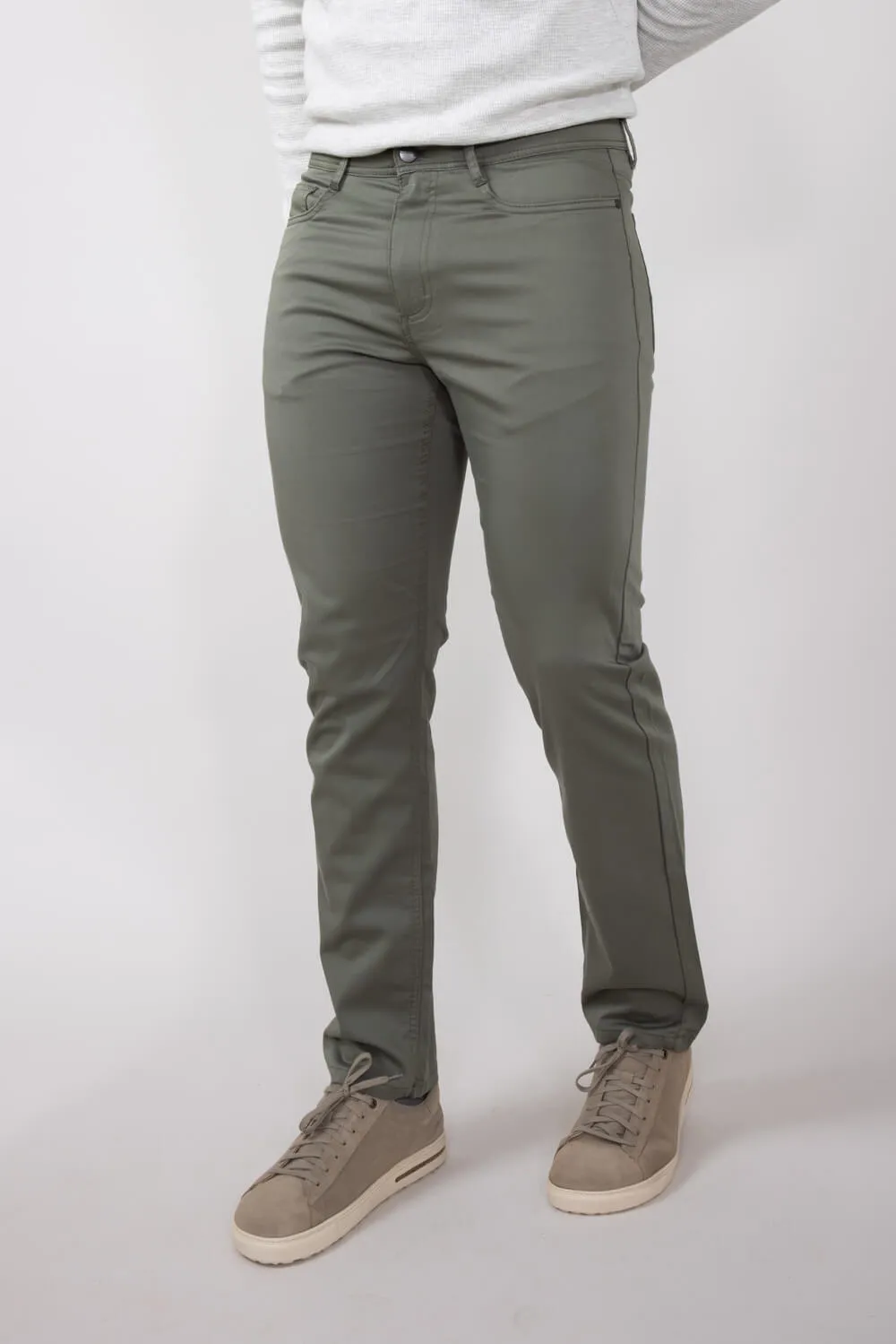 Copper & Oak Air Luxe Pants for Men in Soft Olive | K4F714-SOFTOLIVE sold by Glik’s