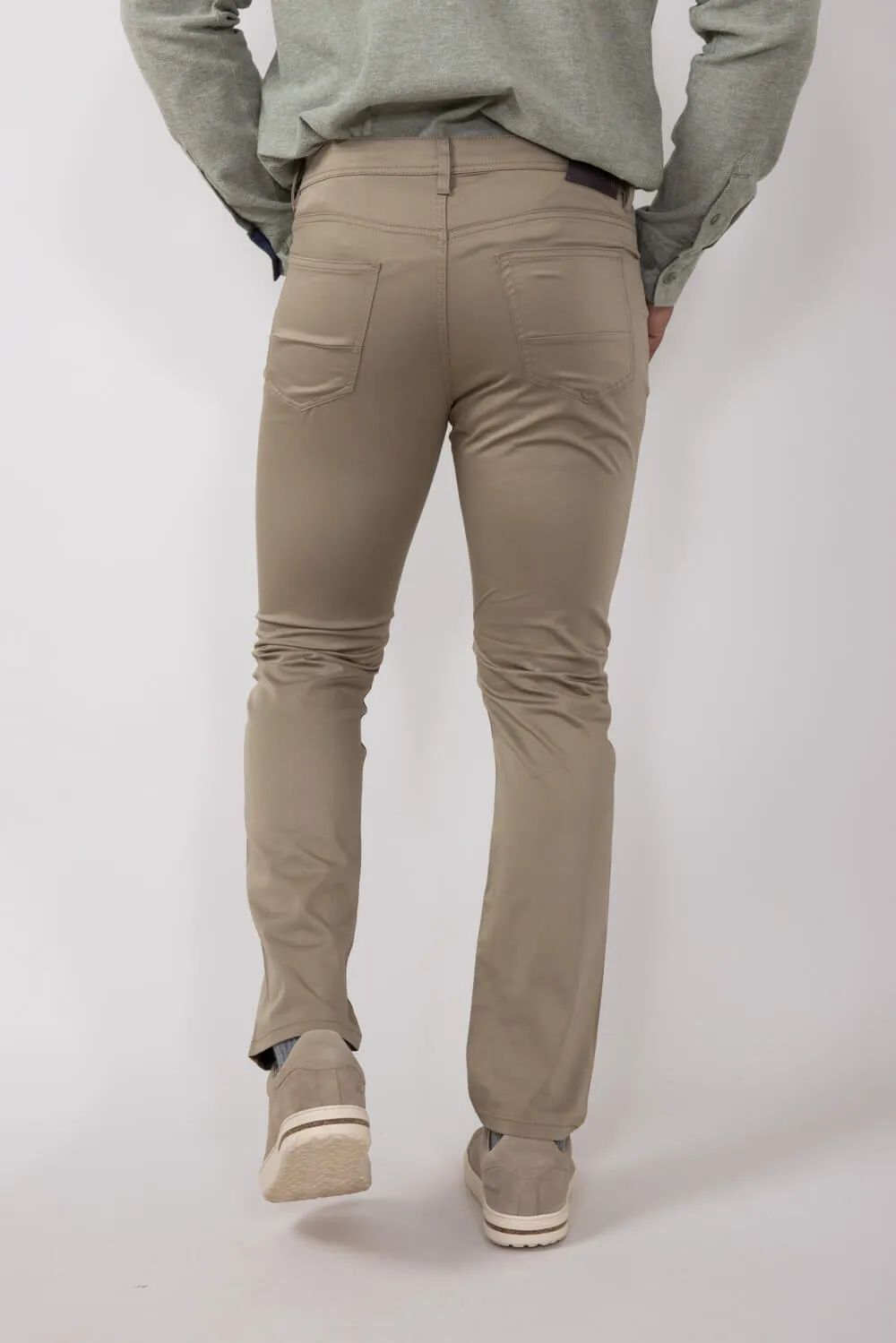 Copper & Oak Air Lux Pants for Men in Suede Khaki | K4F714-SUEDEDKHAKI sold by Glik’s product image thumbnail 2