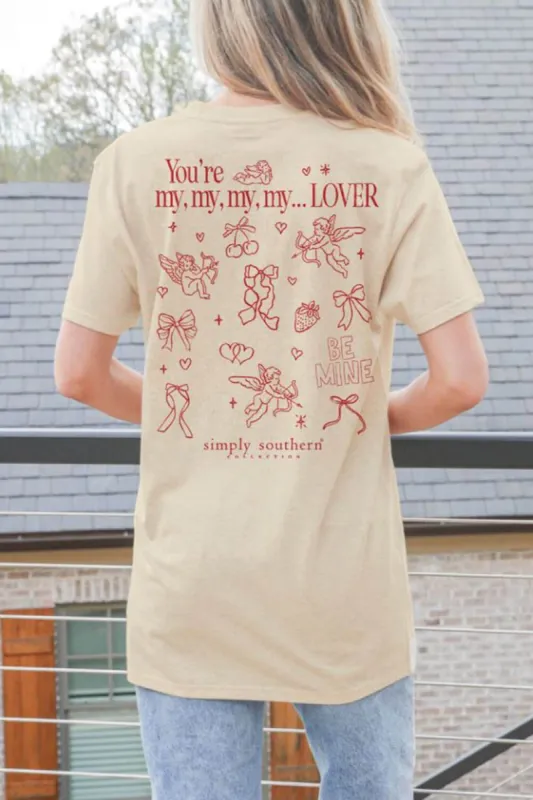 Simply Southern You’re My Lover T-Shirt for Women in Natural | SS-YOUARE-NATURAL sold by Glik’s
