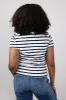 Thread & Supply Asher Striped T-Shirt for Women in White/Navy | T2940CKNTS-WHITENAVY sold by Glik’s