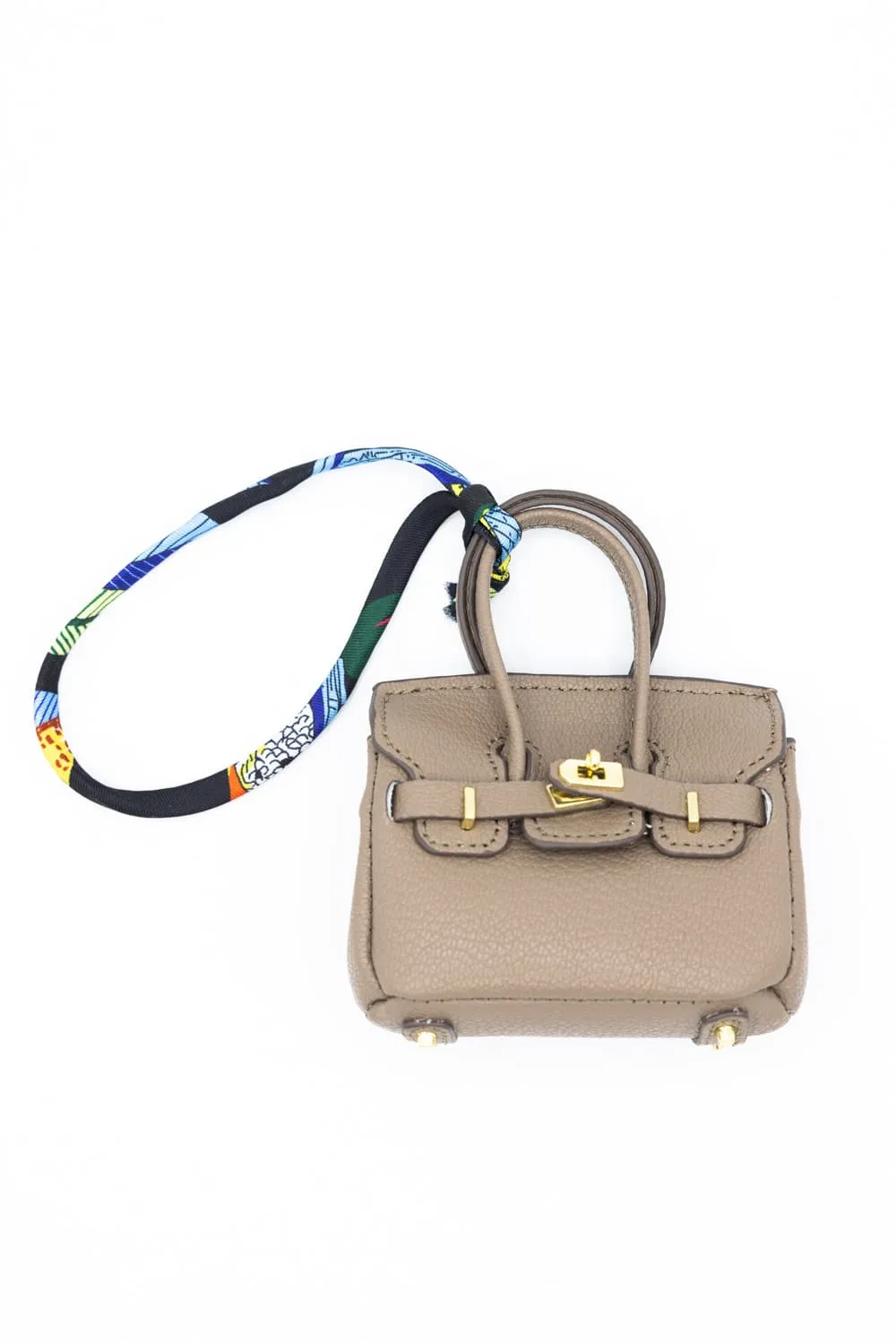 Mini Purse Charm in Taupe | BAK510005-TAUPE sold by Glik’s product image thumbnail 2