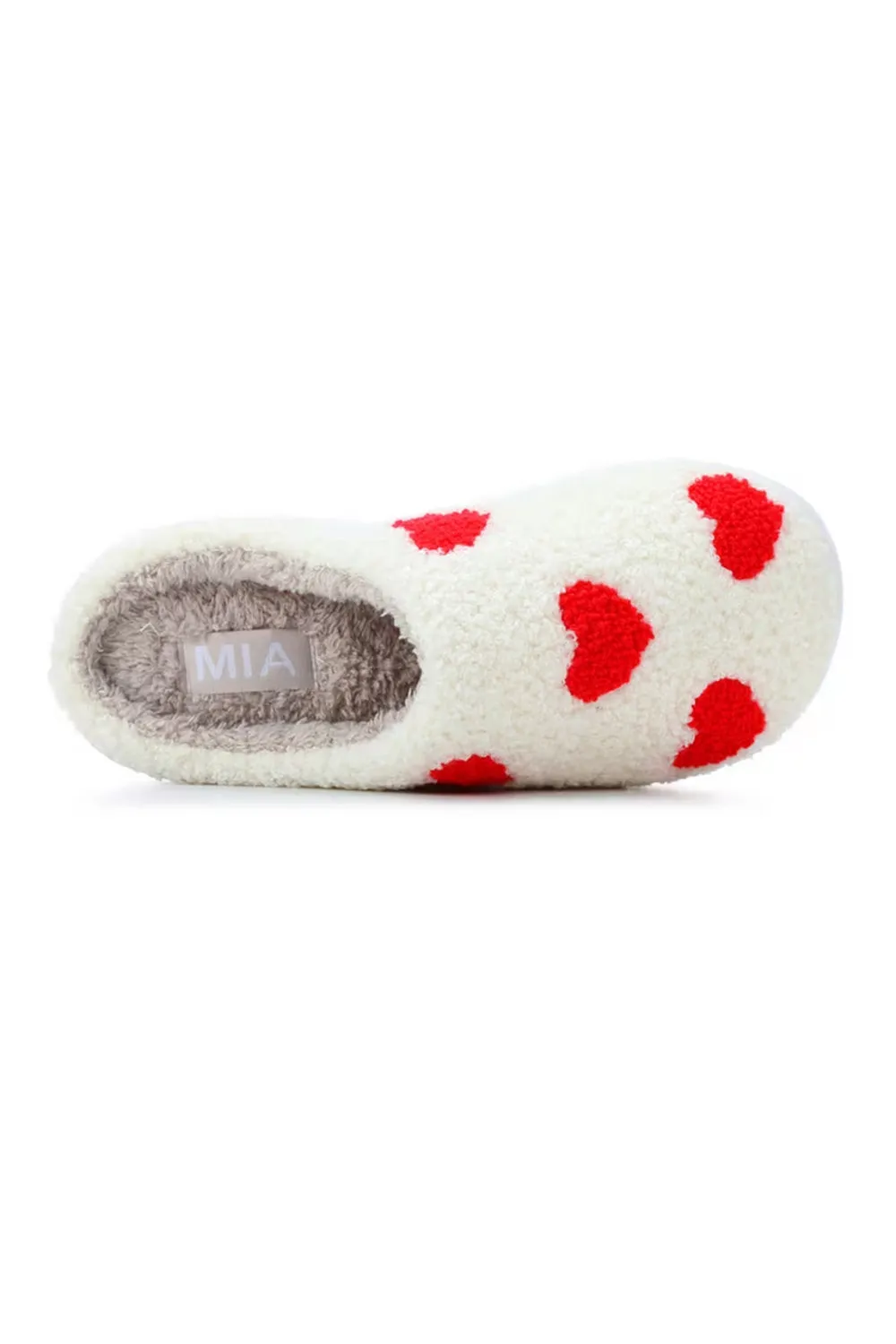 MIA Cozi Red Heart Slippers for Women in Red/White | GS1412401-REDHEART sold by Glik’s product image thumbnail 3