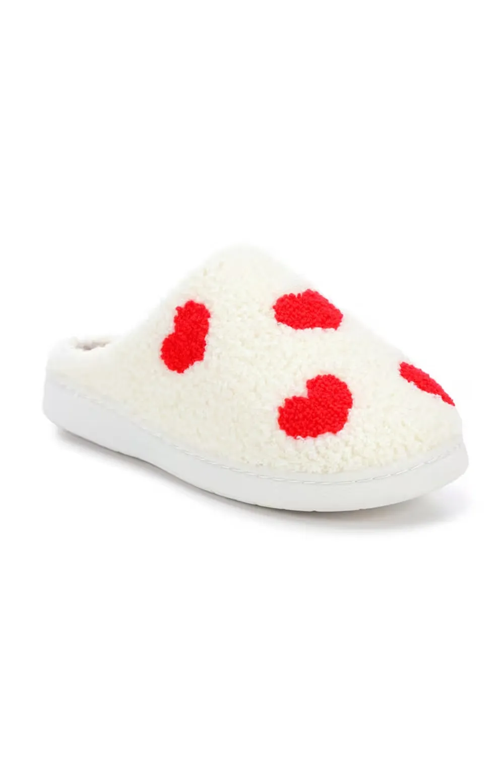 MIA Cozi Red Heart Slippers for Women in Red/White | GS1412401-REDHEART sold by Glik’s