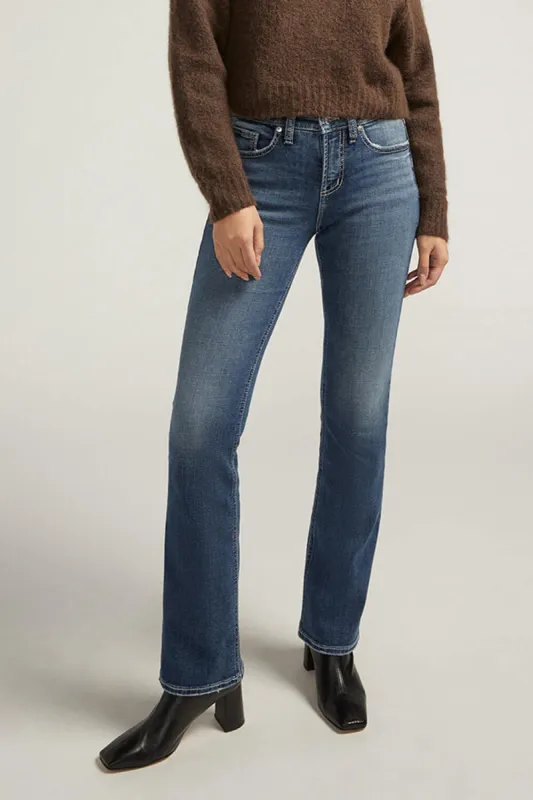 Silver Jeans Suki Slim Bootcut Mid Rise Jeans for Women | L93616ECF340 sold by Glik’s