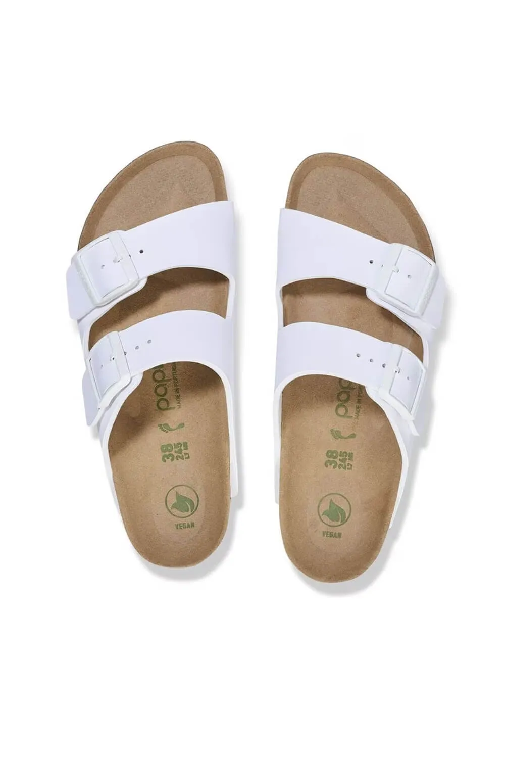 Papillio by Birkenstock Arizona Flex Birko-Flor Platform Sandals for Women in White | 1027416 sold by Glik’s product image thumbnail 4